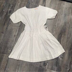 GB Girls White Casual Kids Dress